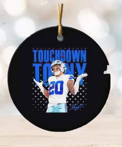 Tony Pollard touchdown tony ornament