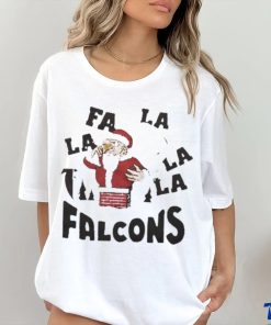 Top Atlanta Falcons Christmas Fa La La shirt