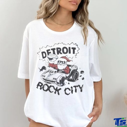 Top Detroit Lions Christmas Rock City shirt