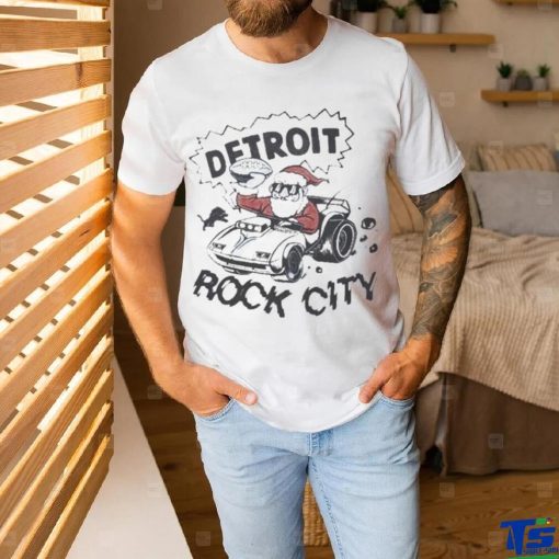 Top Detroit Lions Christmas Rock City shirt