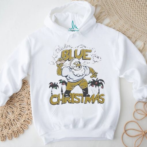 Top Los Angeles Chargers Powder Blue Christmas shirt