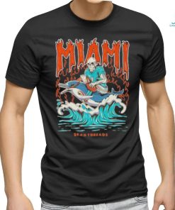 Top Miami Football Skeleton Dead Shirt