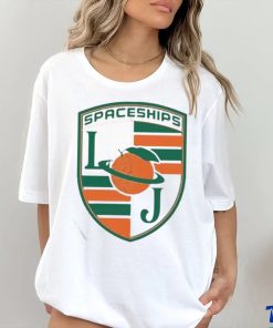 Top Spaceships Larry June Badge T Shirt