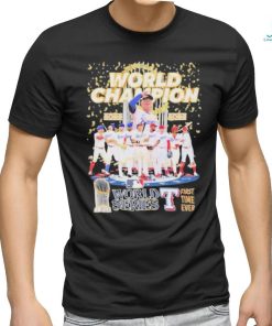 Top World Champions Texas Rangers 2023 First Time Ever Signatures shirt