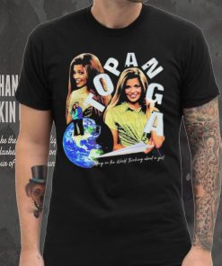 Topanga Sitting On The World Thinking About A Girl T Shirt