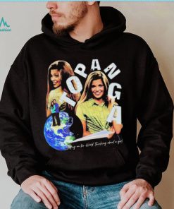 Topanga Sitting On The World Thinking About A Girl T Shirt