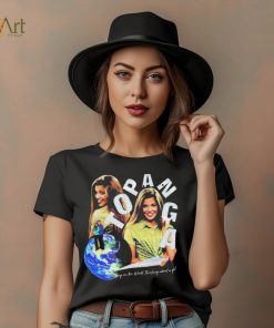 Topanga Sitting On The World Thinking About A Girl T Shirt