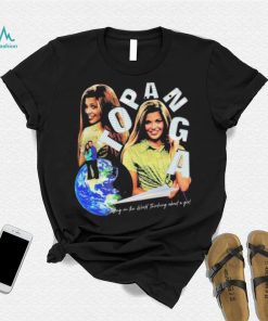 Topanga Sitting On The World Thinking About A Girl T Shirt