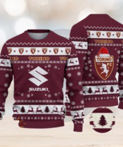 Torino Football Club 3D Ugly Christmas Sweater For Men And Women Sport Fans