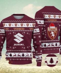 Torino Football Club 3D Ugly Christmas Sweater For Men And Women Sport Fans