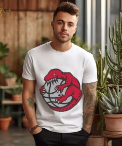 Toronto Raptors Mitchell & Ness Unisex Hardwood Classics MVP Throwback Logo T Shirt