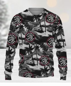 Toronto Raptors Tropical Patterns For Fans Club Gifts Ugly Xmas Sweater Gift Holidays