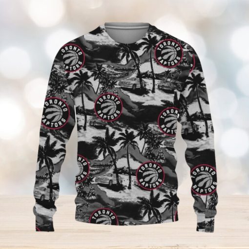 Toronto Raptors Tropical Patterns For Fans Club Gifts Ugly Xmas Sweater Gift Holidays