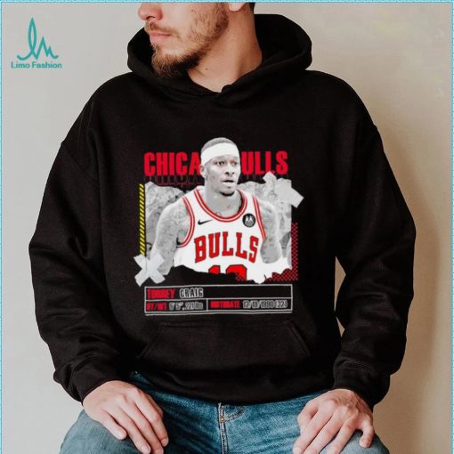 Torrey Craig number 13 Chicago Bulls basketball player pose paper gift shirt