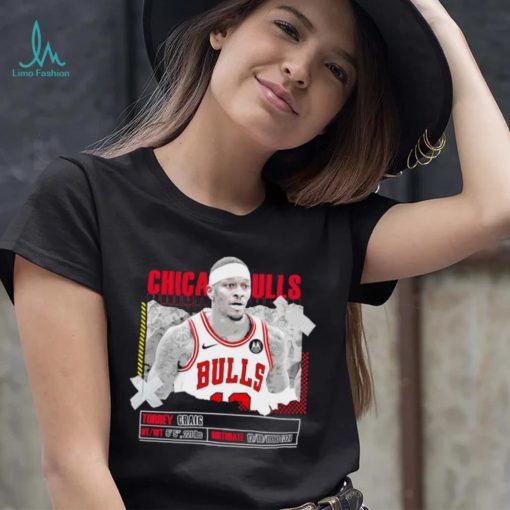 Torrey Craig number 13 Chicago Bulls basketball player pose paper gift shirt