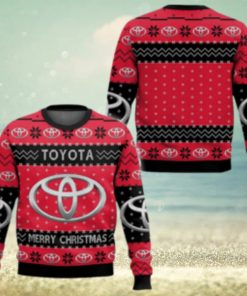 Toyota Logo Style Christmas Knitted Sweater Gift For Holidays