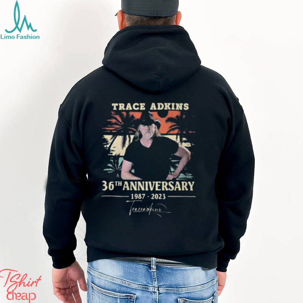 Trace Adkins 36th Anniversary 1987 2023 Signature Shirt Trace Adkins 36th Anniversary 1987 2023 Signature Shirt