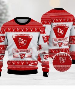 Tractor Supplyco TSC 1938 Logo Brands Ugly Xmas Sweater Gift For Fans