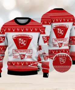 Tractor Supplyco TSC 1938 Logo Brands Ugly Xmas Sweater Gift For Fans