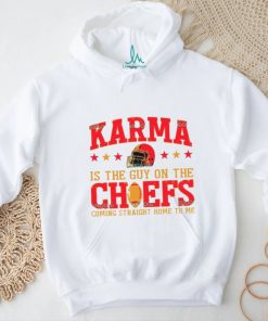 Travis Kelce And Taylor Karma Is The Guy On The Chief shirt