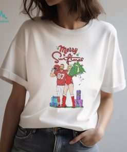 Travis Kelce And Taylor Merry Swiftmas Shirt