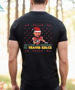 Travis Kelce Christmas Sweatshirt Kelce Shirt Vintage Kansas City Football Shirt