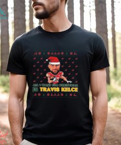 Travis Kelce Christmas Sweatshirt Kelce Shirt Vintage Kansas City Football Shirt