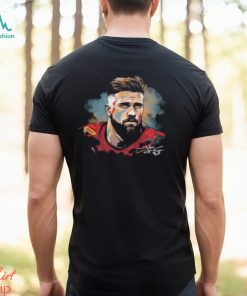Travis Kelce Signed T Shirt Travis Kelce Travis Kelce Retro Signed Shirt