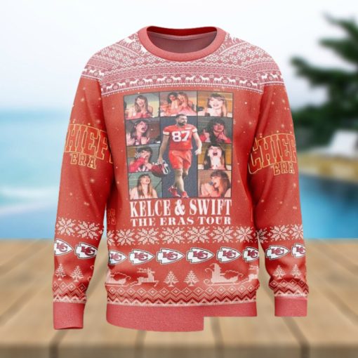 Travis Kelce The Eras tour Ugly Christmas Sweater