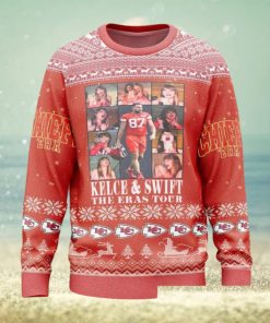 Travis Kelce The Eras tour Ugly Christmas Sweater