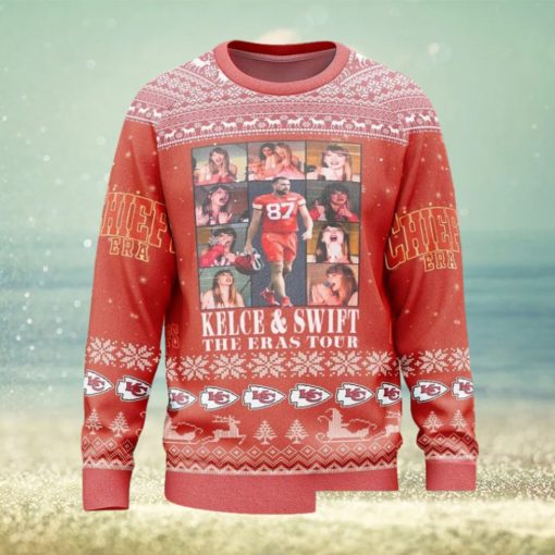 Travis Kelce The Eras tour Ugly Christmas Sweater