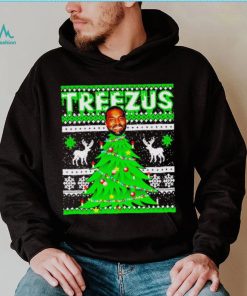 Treezus ugly Christmas shirt, hoodie, sweater, long sleeve and tank top Treezus ugly Christmas shirt