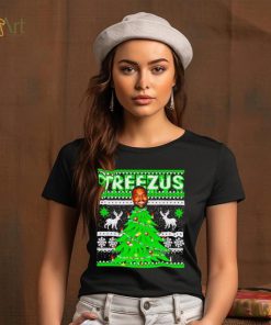 Treezus ugly Christmas shirt, hoodie, sweater, long sleeve and tank top Treezus ugly Christmas shirt