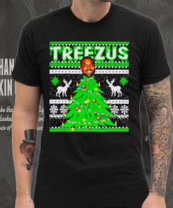 Treezus ugly Christmas shirt, hoodie, sweater, long sleeve and tank top Treezus ugly Christmas shirt