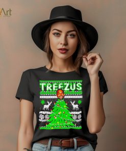 Treezus ugly Christmas shirt, hoodie, sweater, long sleeve and tank top Treezus ugly Christmas shirt