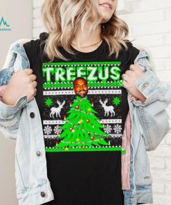 Treezus ugly Christmas shirt, hoodie, sweater, long sleeve and tank top Treezus ugly Christmas shirt