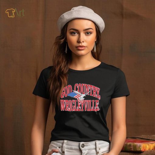 Trending God country Wrigleyville shirt