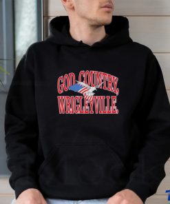 Trending God country Wrigleyville shirt