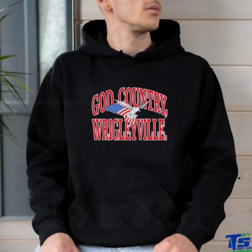 Trending God country Wrigleyville shirt