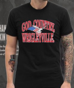 Trending God country Wrigleyville shirt