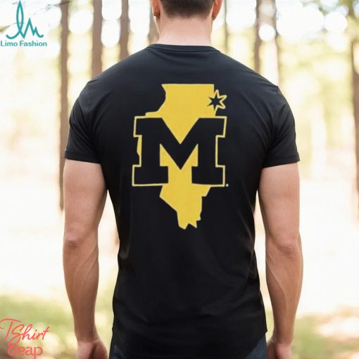 Trending University Of Michigan M Den Chicago Pop Up Shirt