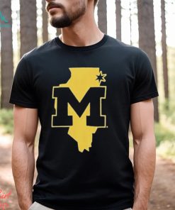 Trending University Of Michigan M Den Chicago Pop Up Shirt