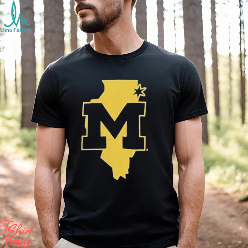 Trending University Of Michigan M Den Chicago Pop Up Shirt Trending University Of Michigan M Den Chicago Pop Up Shirt