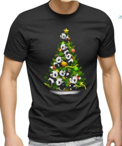 Trends Panda Christmas Tree Decorations Ornaments Gifts Panda Lover T Shirts