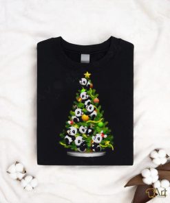 Trends Panda Christmas Tree Decorations Ornaments Gifts Panda Lover T Shirts