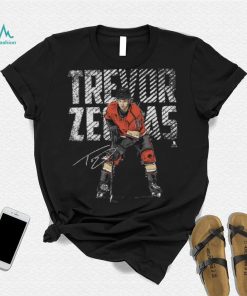 Trevor Zegras Anaheim Bold WHT Shirt