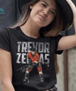 Trevor Zegras Anaheim Bold WHT Shirt