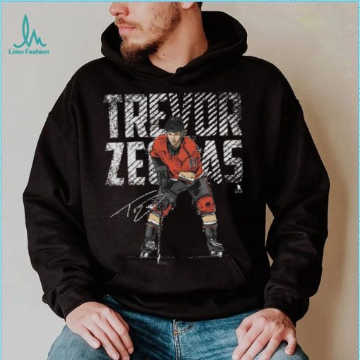 Trevor Zegras Anaheim Bold WHT Shirt