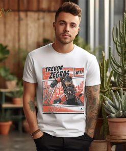 Trevor Zegras Anaheim Comic Shirt