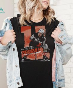 Trevor Zegras Anaheim Rough WHT Shirt